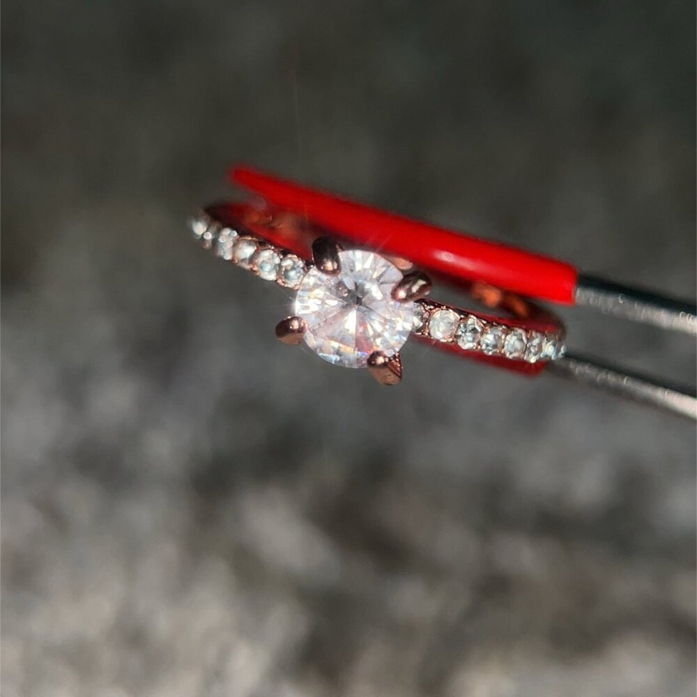 ❌Rose Gold Cz Ring - Picture 3 of 8